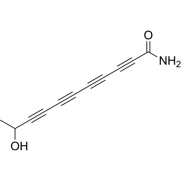 10-Hydroxyundeca-2,4,6,8-tetraynamide